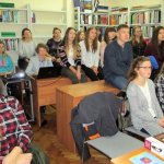 Lekcja biblioteczna w Powiatowej Bibliotece Publicznej w Białobrzegach