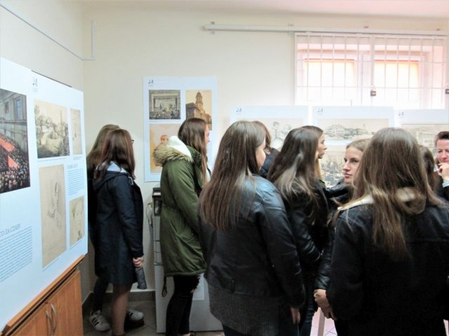 Lekcja biblioteczna i muzealna - kl. II b LO