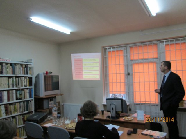 Szkolenie - 20 listopad 2014 r.