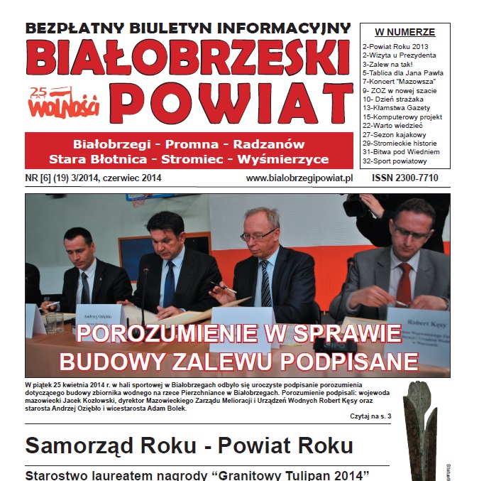  Bezpatny Informator Powiatu Biaobrzeskiego -wydanie czerwiec 2014