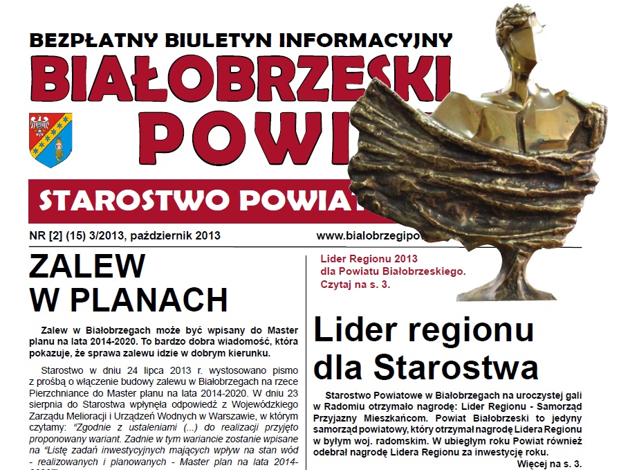  Bezpatny Informator Powiatu Biaobrzeskiego -wydanie marzec 2013